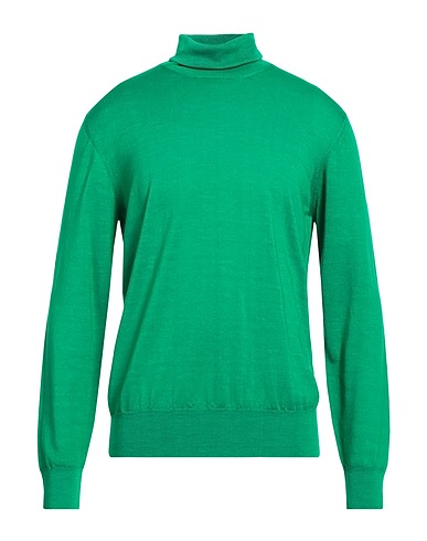 ALTEA Turtleneck Green 100% Virgin Wool
