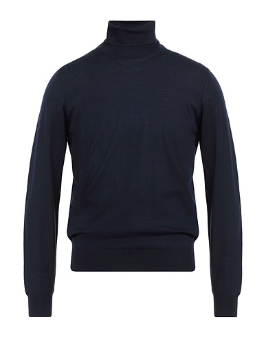 BOGLIOLI Cuello alto BLU NOTTE 100% Lana Virgen