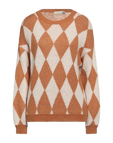 HAVEONE Jumper Camel 50% Acrylic, 30% Polyamide, 10% Wool, 10% Mohair wool