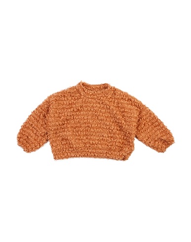 CAFFÉ D'ORZO Pullover Albicocca 86% Poliestere, 10% Viscosa, 4% Elastan
