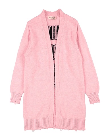 ANIYE BY Cardigan GIRL Light pink 57% Acrylic, 29% Polyamide, 7% Viscose, 7% Wool