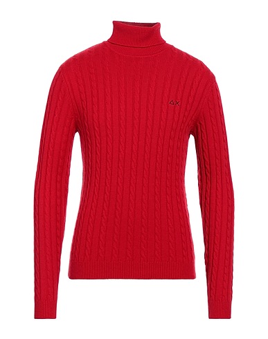 SUN 68 Dolcevita Rosso 47% Lana Merino, 38% Viscosa, 10% Poliammide, 5% Cachemire
