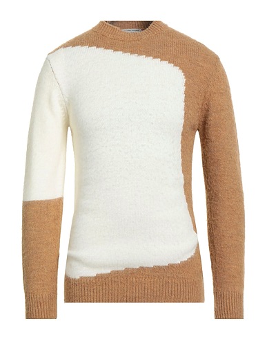 GREY DANIELE ALESSANDRINI Sweater CAMMELLO 75% Acrylic, 10% Viscose, 10% Wool, 5% Alpaca wool