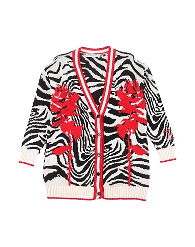 PHILOSOPHY di LORENZO SERAFINI Cardigan Red 47% Wool, 30% Viscose, 15% Polyamide, 8% Cashmere