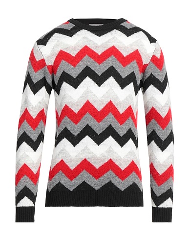 DANIELE ALESSANDRINI HOMME Jumper Grey 57% Acrylic, 29% Polyamide, 7% Viscose, 7% Wool