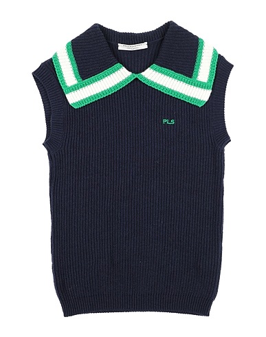 PHILOSOPHY di LORENZO SERAFINI Sleeveless sweater Midnight blue 47% Wool, 30% Viscose, 15% Polyamide, 8% Cashmere