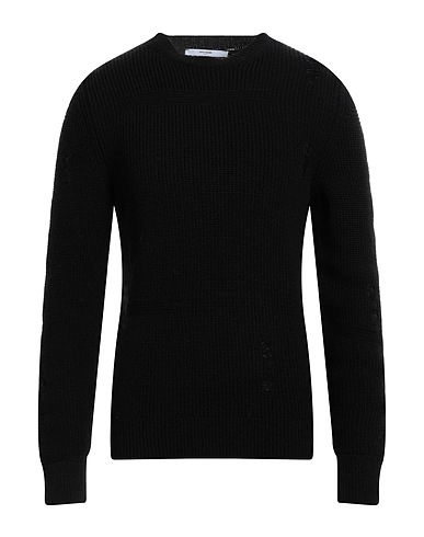 TAKESHY KUROSAWA Pullover Nero 50% Lana, 50% Acrilico