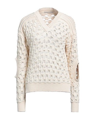 STELLA McCARTNEY Pullover Beige 89% Cotone, 11% Poliammide