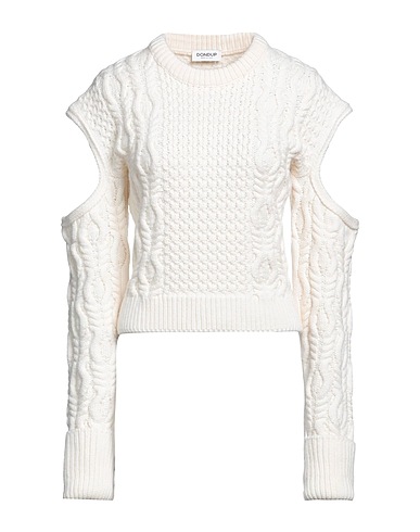 DONDUP Jumper Ivory 100% Wool