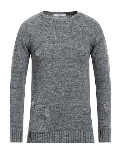 TAKESHY KUROSAWA Jumper Grey 40% Acrylic, 27% Viscose, 23% Wool, 10% Alpaca wool