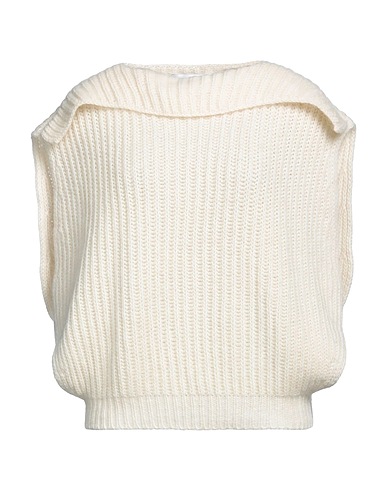 FABIANA FILIPPI Sweater White 39% Virgin Wool, 38% Cashmere, 15% Mohair wool, 8% Nylon