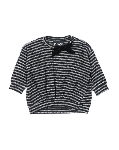PLEASE Jumper Black 95% Viscose, 5% Elastane
