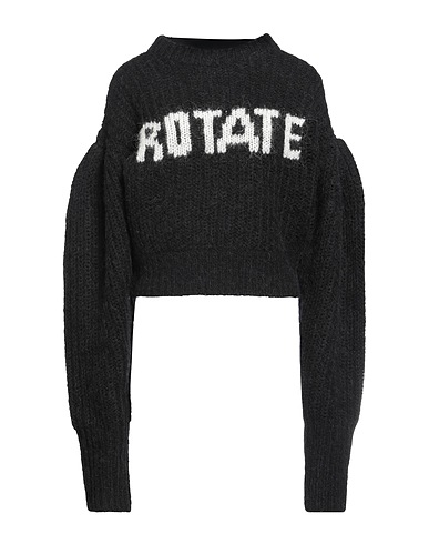ROTATE BIRGER CHRISTENSEN Jumper Black 60% Wool, 20% Alpaca wool, 20% Polyamide