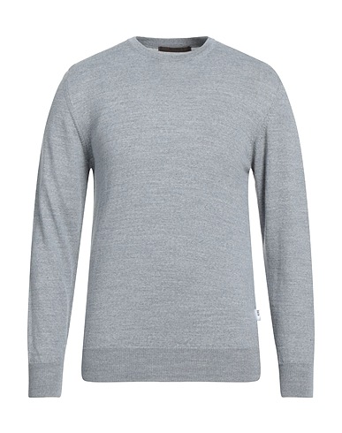 TAKESHY KUROSAWA Pullover Hellgrau 50% Wolle, 50% Acryl