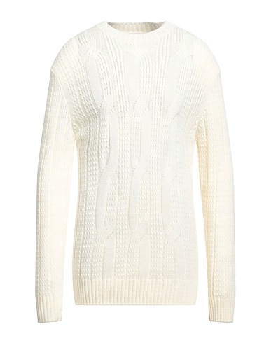 STILOSOPHY Pullover Avorio 75% Acrilico, 10% Lana, 10% Viscosa, 5% Lana di alpaca