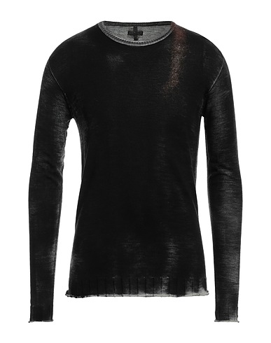 MD 75 Pullover Nero 100% Lana
