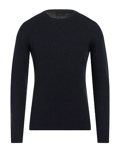 ROBERTO COLLINA Pullover Nachtblau 47% Merinowolle, 32% Wolle vom Baby-Kamel, 21% Nylon