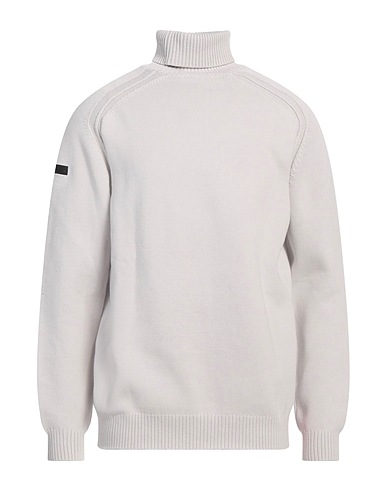 RRD Polo neck Light grey 95% Cotton, 4% Elastane, 1% Polyester