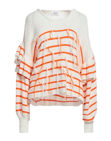 AVIÙ Jumper Orange 49% Cotton, 30% Virgin Wool, 21% Polyamide