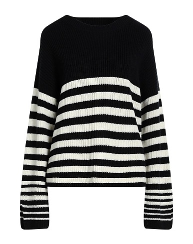 ONE & OTHER Pullover Nero 70% Cotone, 30% Lana Merino