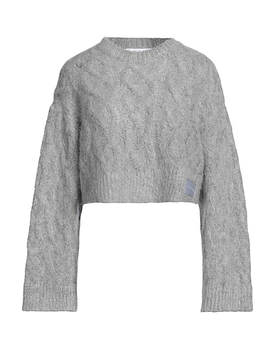 REMAIN BIRGER CHRISTENSEN Jumper Grey 60% Mohair wool, 25% Acrylic, 15% Wool