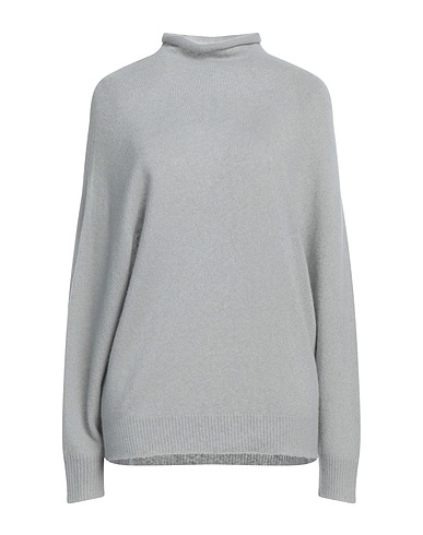 FABIANA FILIPPI Turtleneck Light grey 37% Cashmere, 37% Virgin Wool, 26% Silk