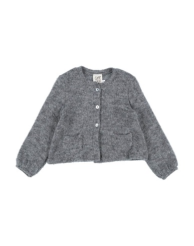 CAFFÉ D'ORZO Cardigan Grigio 45% Acrilico, 30% Nylon, 10% Lana mohair, 10% Lana, 5% Elastan