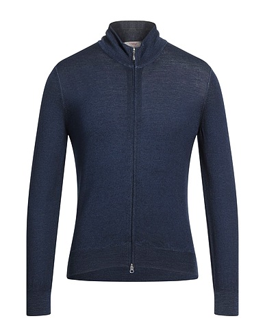 GRAN SASSO Cardigan Blue 100% Virgin Wool