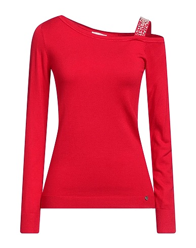 LIU •JO Jumper Red 80% Viscose, 20% Polyamide