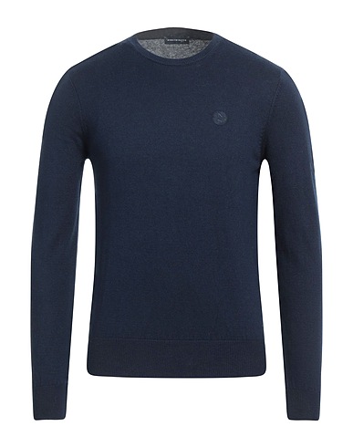 NORTH SAILS Πουλόβερ Ναυτικό μπλε 80% Βαμβάκι, 20% Μαλλί