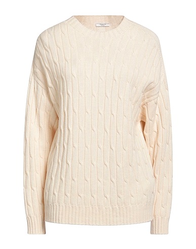 PESERICO Jumper Ivory 60% Virgin Wool, 17% Silk, 13% Viscose, 9% Cashmere, 1% Polyester