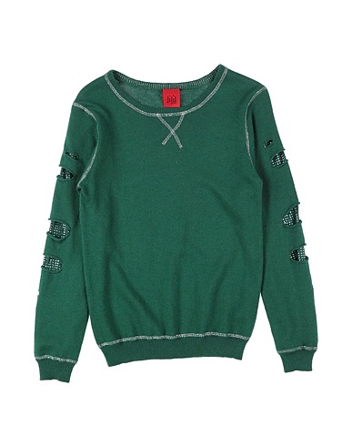 JIJIL JOLIE Jumper Dark green 26% Viscose, 26% Polyamide, 26% Cotton, 19% Wool, 3% Cashmere