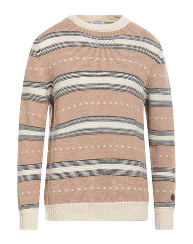 HERITAGE Jumper Beige 50% Alpaca wool, 50% Virgin Wool