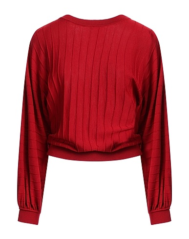 BOUTIQUE MOSCHINO Sweater Red 100% Virgin Wool