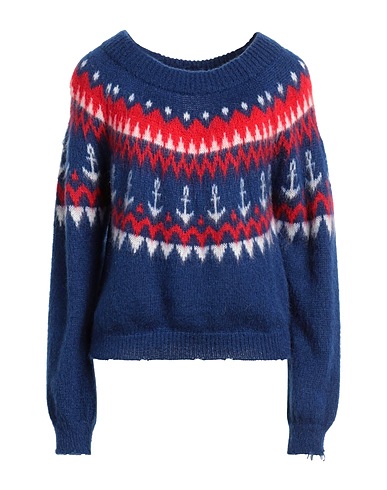 ANIYE BY Jumper Blue 36% Acrylic, 30% Mohair wool, 30% Polyamide, 4% Wool