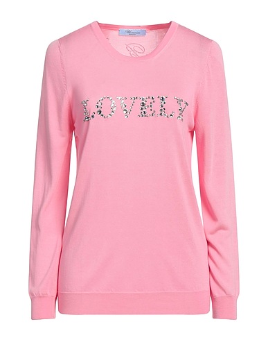 BLUMARINE Jumper Pink 100% Silk