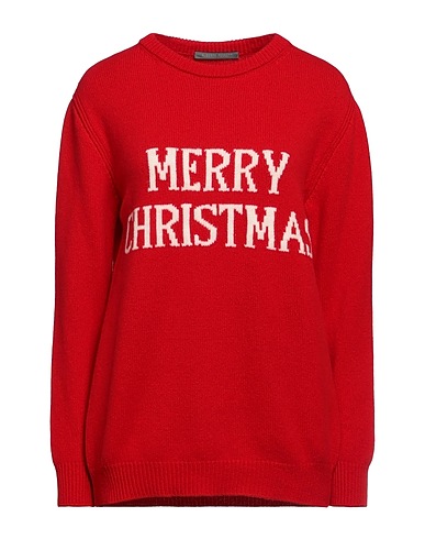 ALBERTA FERRETTI Sweater Red 70% Virgin Wool, 30% Cashmere