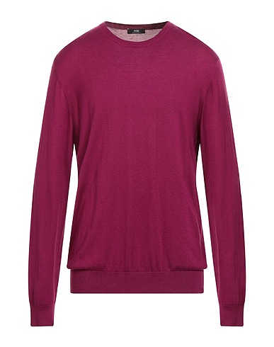 ALPHA STUDIO Pullover Pflaume 85% Maulbeerseide, 15% Kaschmir