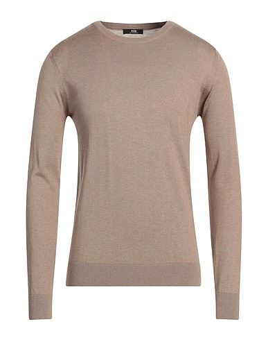 ALPHA STUDIO Pullover Maulwurfsgrau 85% Maulbeerseide, 15% Kaschmir