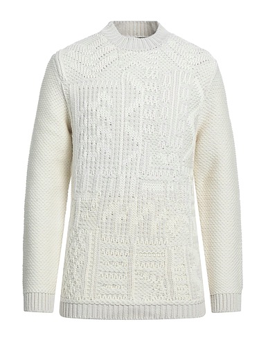 LES COPAINS Sweater Cream 90% Wool, 10% Cashmere, Polyamide