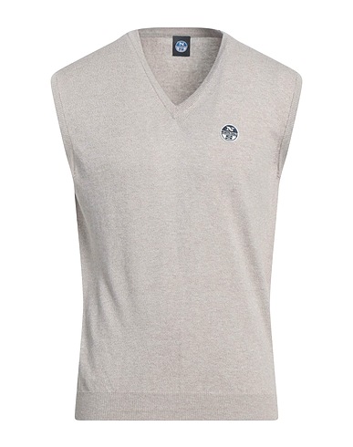 NORTH SAILS Maglia Gilet Beige 100% Cotone