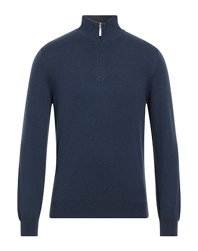 GRAN SASSO Cashmere blend Slate blue 100% Cashmere