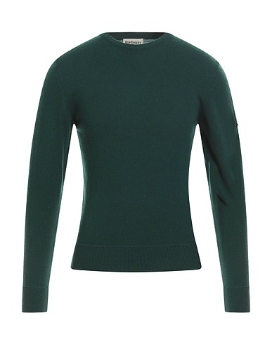 ROŸ ROGER'S Jumper Dark green 45% Wool, 25% Polyamide, 25% Viscose, 5% Cashmere