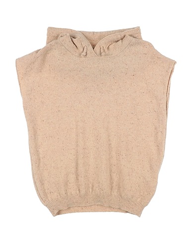VICOLO Jumper Beige 66% Wool, 32% Polyamide, 2% Elastane