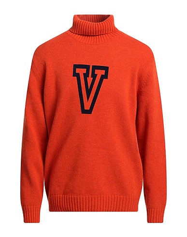 LANIFICIO PUBBLICO Polo neck Orange 80% Wool, 20% Polyamide