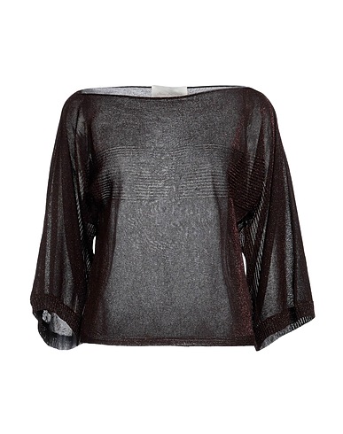 CHIARA BERTANI Pullover Dunkelbraun 70% Viskose, 15% Polyester, 15% Polyamid