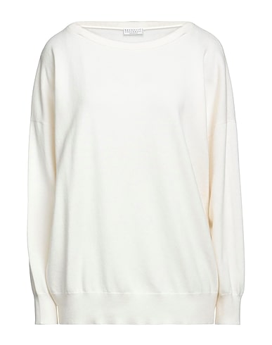 BRUNELLO CUCINELLI Cashmere jumper Ivory 100% Cashmere