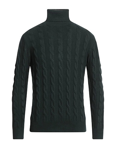 CASHMERE COMPANY Dolcevita Verde scuro 70% Lana, 30% Cachemire
