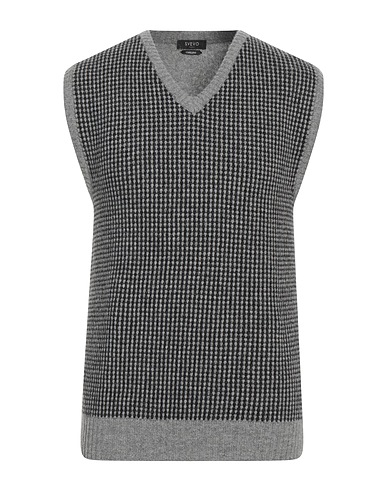 SVEVO Sleeveless sweater Grey 100% Wool