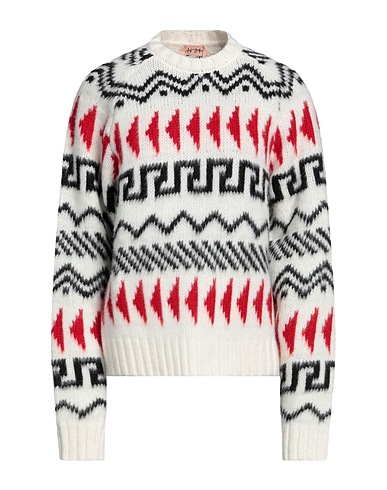 N°21 Sweater Ivory 100% Virgin Wool